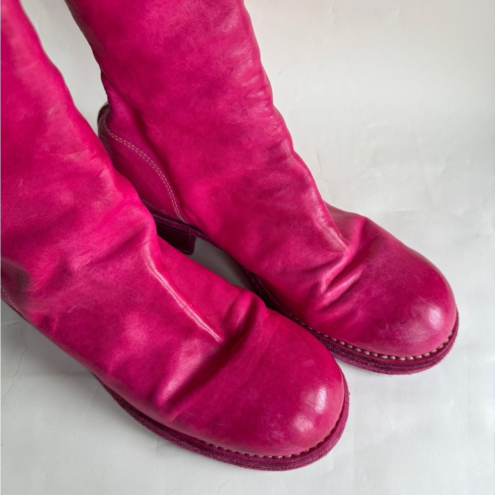 Guidi made in Italy pink leather boots - Picture 16 of 16